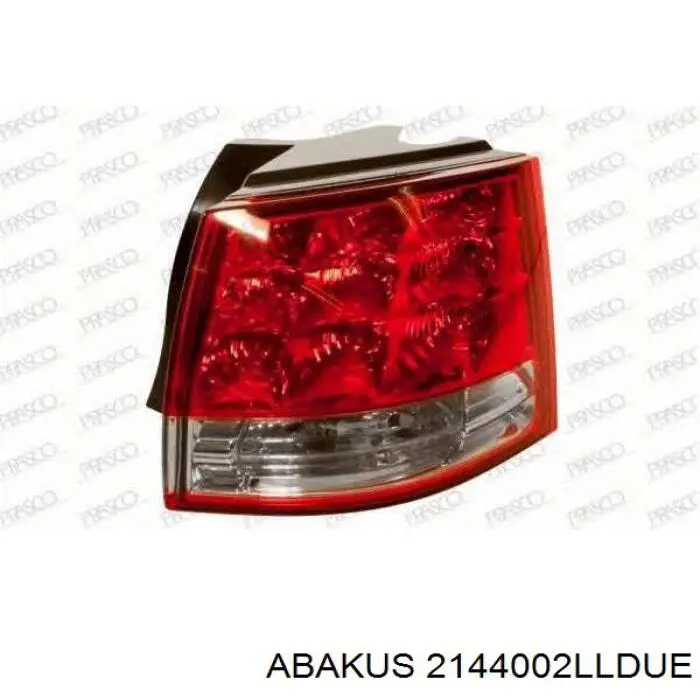 Lampa odblaskowa zderzaka tylnego lewa 0360361F5C Tempest