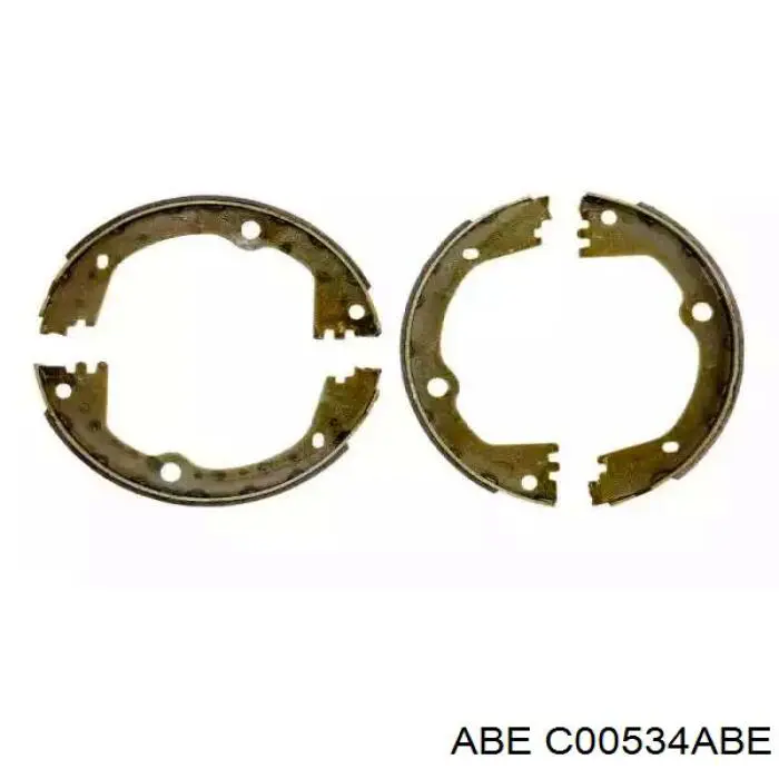 Klocki hamulca ręcznego ABE C00534ABE cena, od 30,11 USD