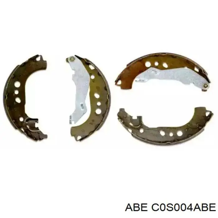 Klocki hamulcowe tylne bębnowe ABE C0S004ABE cena, od 26,62 USD