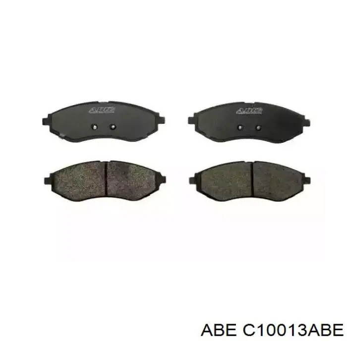 Do koszyka C10013ABE ABE Klocki hamulcowe przednie tarczowe