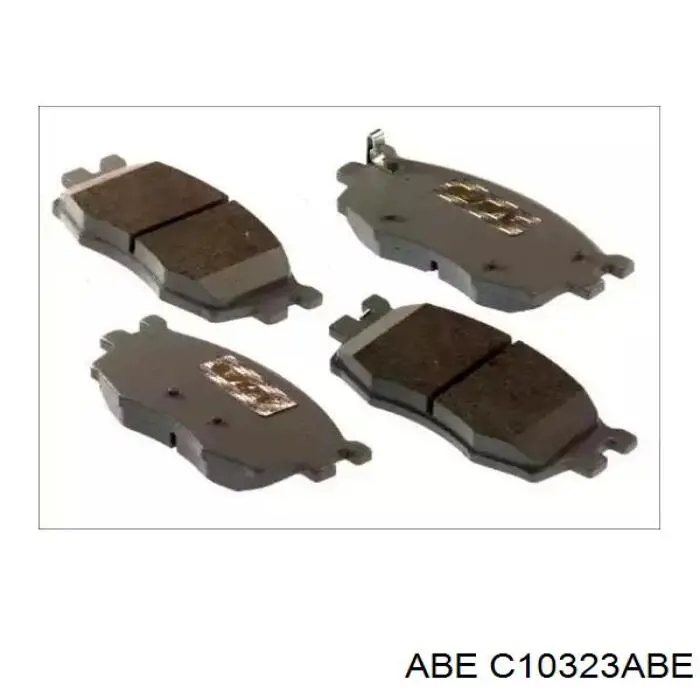Do koszyka C10323ABE ABE Klocki hamulcowe przednie tarczowe