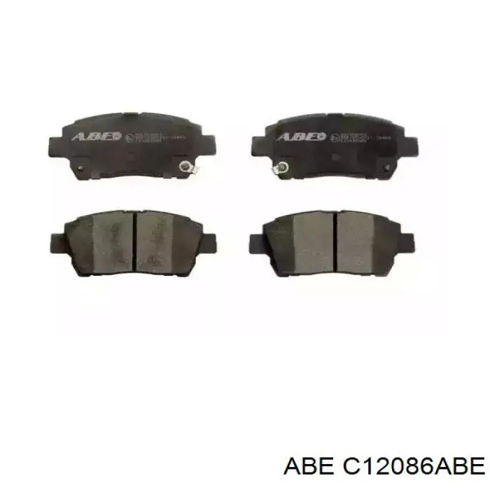 Do koszyka C12086ABE ABE Klocki hamulcowe przednie tarczowe