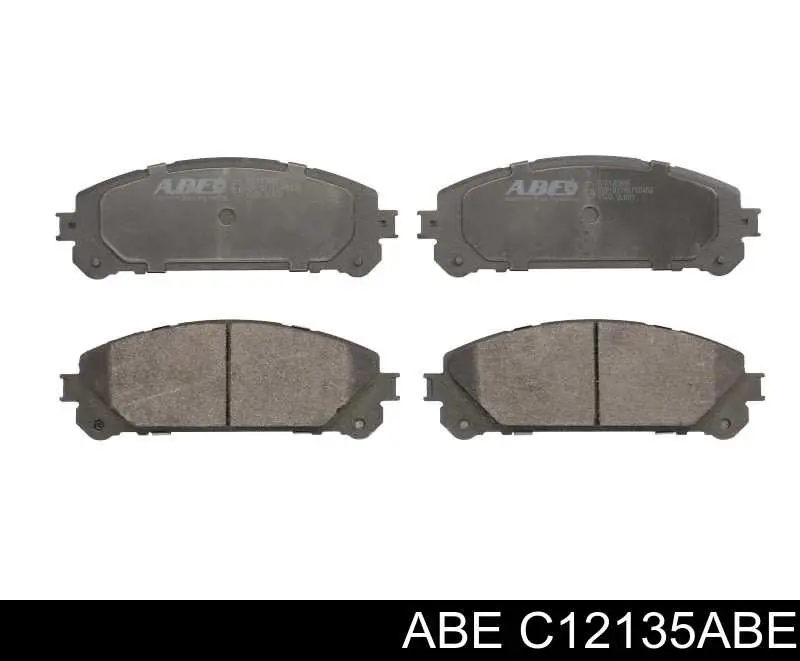 Do koszyka C12135ABE ABE Klocki hamulcowe przednie tarczowe