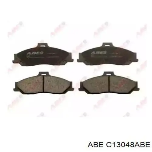 Do koszyka C13048ABE ABE Klocki hamulcowe przednie tarczowe