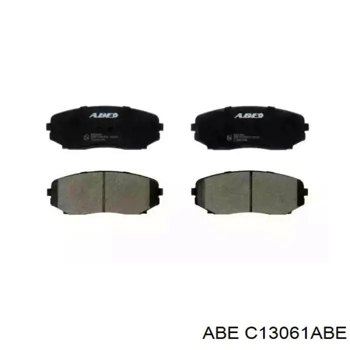Klocki hamulcowe przednie tarczowe ABE C13061ABE cena, od 28,16 USD