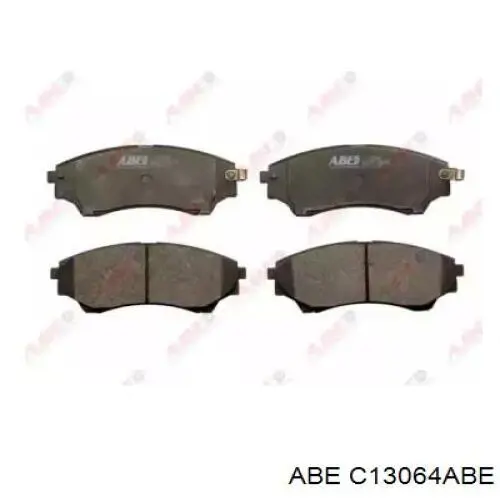 Klocki hamulcowe przednie tarczowe ABE C13064ABE cena, od 32,52 USD