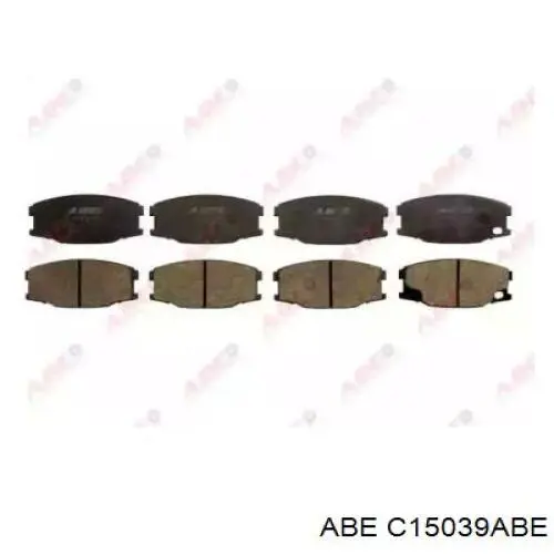 Klocki hamulcowe przednie tarczowe ABE C15039ABE cena, od 58,66 USD
