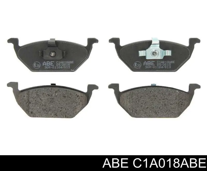 Do koszyka C1A018ABE ABE Klocki hamulcowe przednie tarczowe