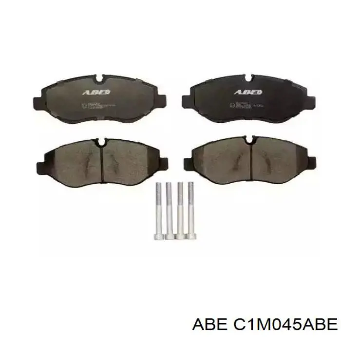 Klocki hamulcowe przednie tarczowe ABE C1M045ABE cena, od 29,56 USD