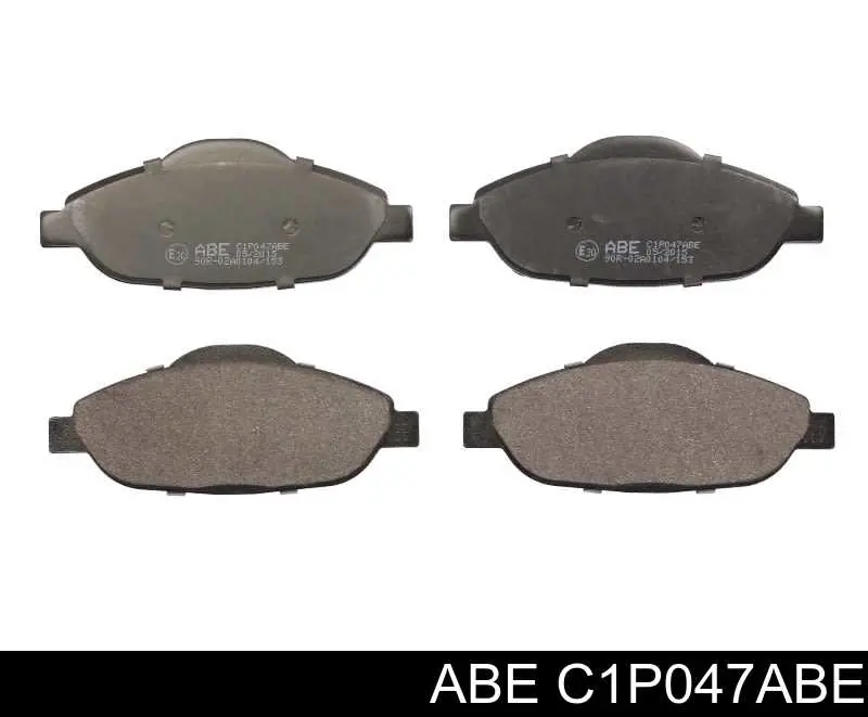 Klocki hamulcowe przednie tarczowe ABE C1P047ABE cena, od 23,38 USD