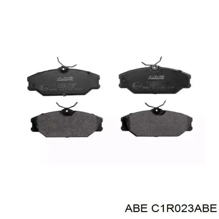 Do koszyka C1R023ABE ABE Klocki hamulcowe przednie tarczowe
