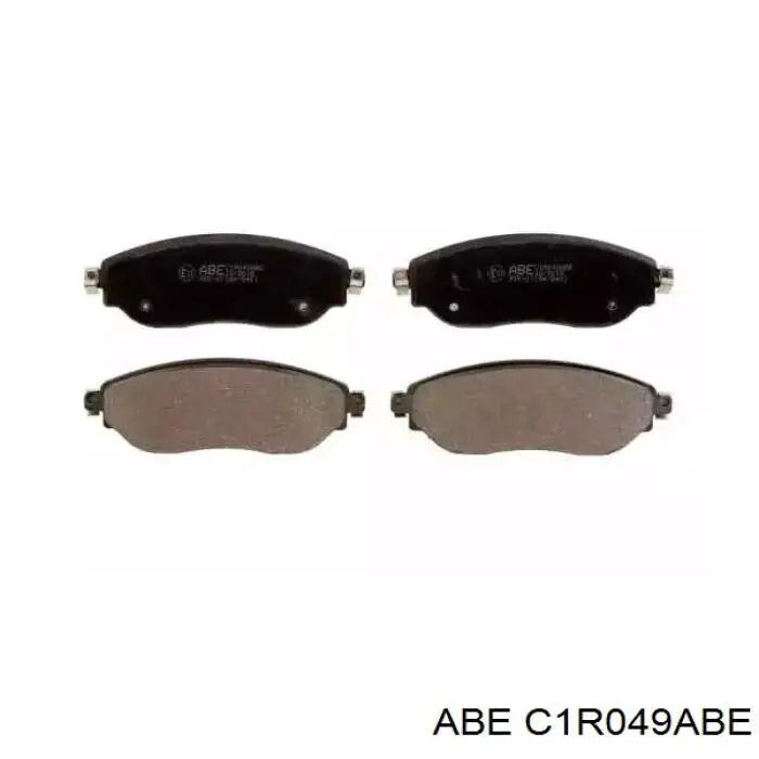 C1R049ABE ABE Klocki hamulcowe przednie tarczowe