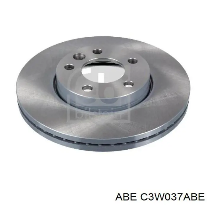 Tarcza hamulcowa przednia ABE C3W037ABE cena, od 68,59 USD