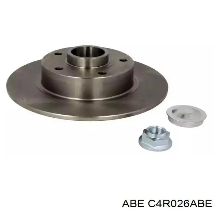 Tarcza hamulcowa tylna ABE C4R026ABE cena, od 82,69 USD