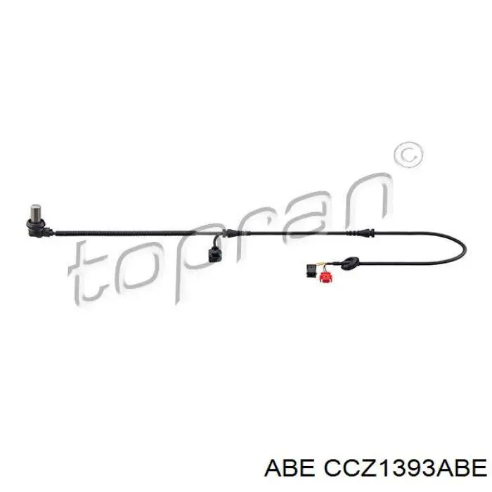 Do koszyka CCZ1393ABE ABE Czujnik ABS przedni