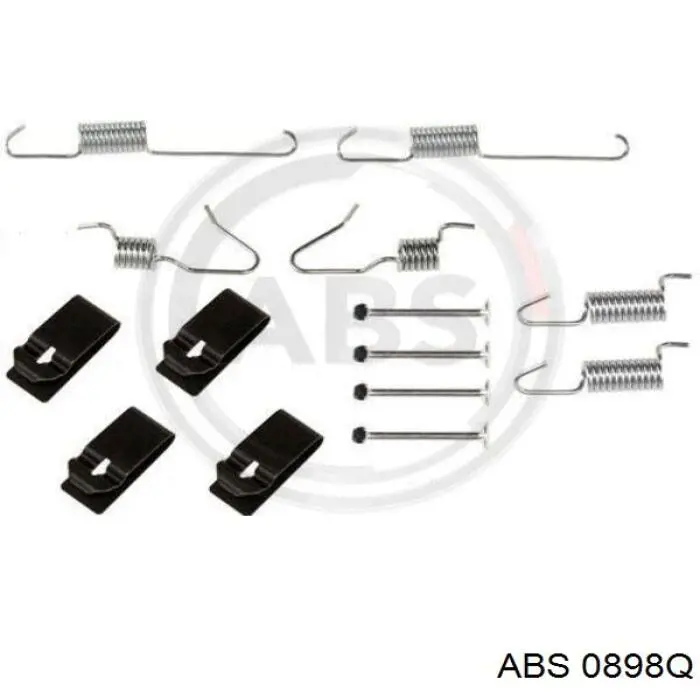 Zestaw naprawczy klocków hamulcowych ABS 0898Q cena, od 11,12 USD