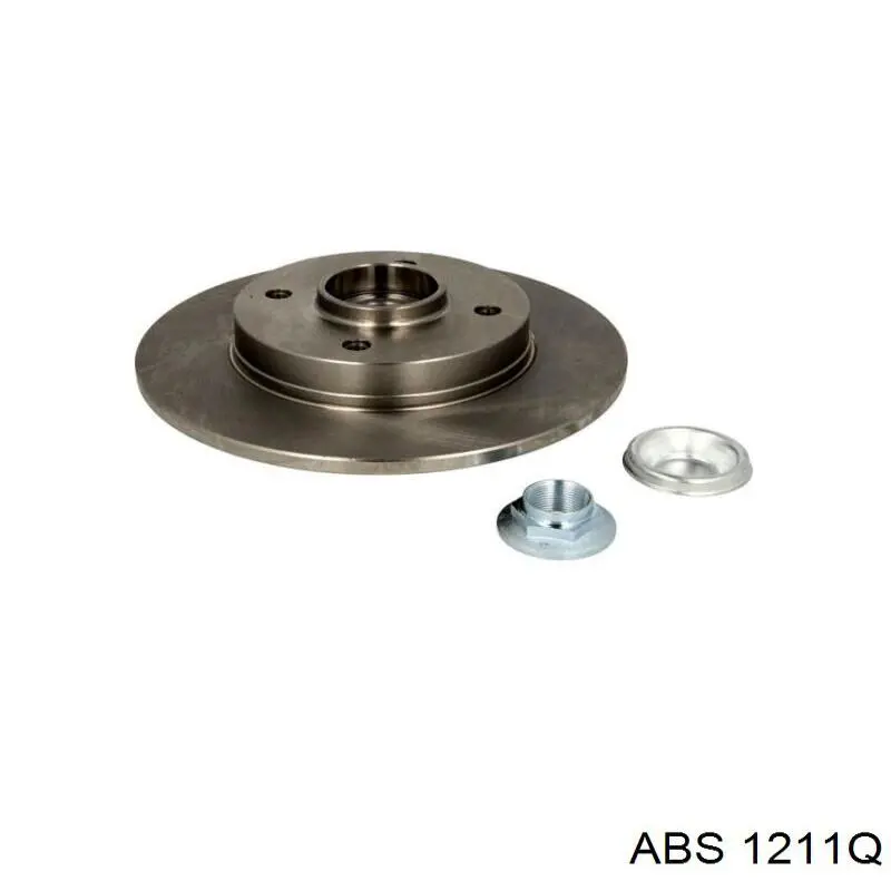 Okładziny (klocki) do hamulców tarczowych tylne ABS 1211Q cena, od 6,03 USD