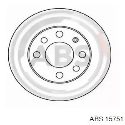 Tarcza hamulcowa przednia ABS 15751 cena, od 25,54 USD