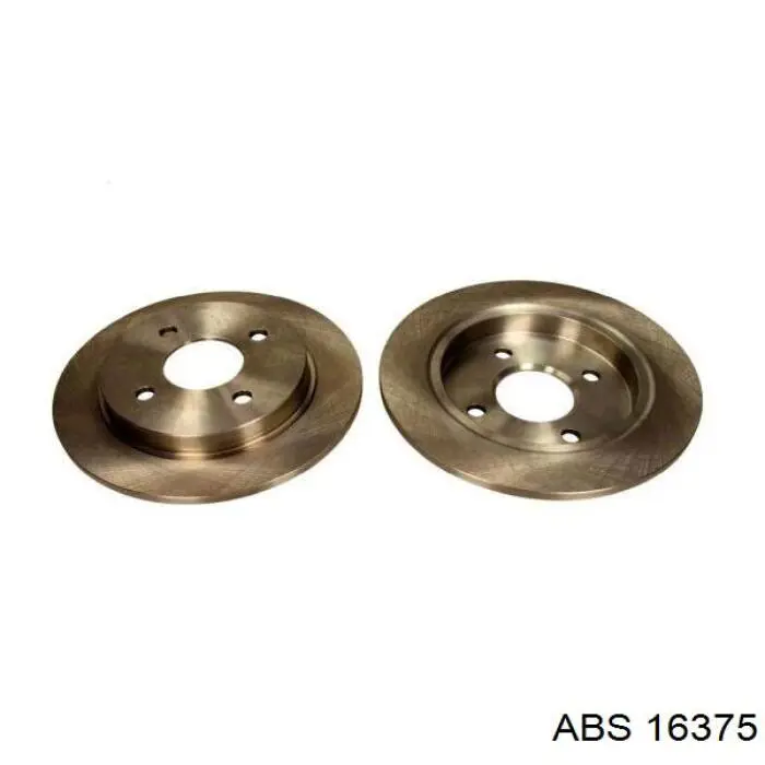 Do koszyka 16375 ABS Tarcza hamulcowa tylna