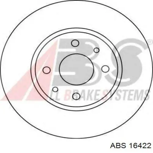 Tarcza hamulcowa przednia ABS 16422 cena, od 38,76 USD