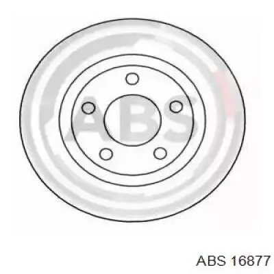 Tarcza hamulcowa przednia ABS 16877 cena, od 46,63 USD