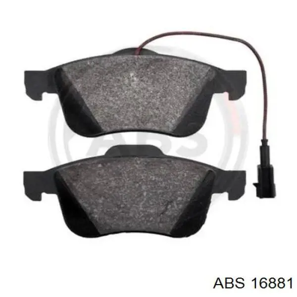 Do koszyka 16881 ABS Tarcza hamulcowa przednia