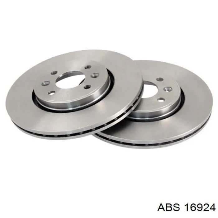 Tarcza hamulcowa przednia ABS 16924 cena, od 46,55 USD