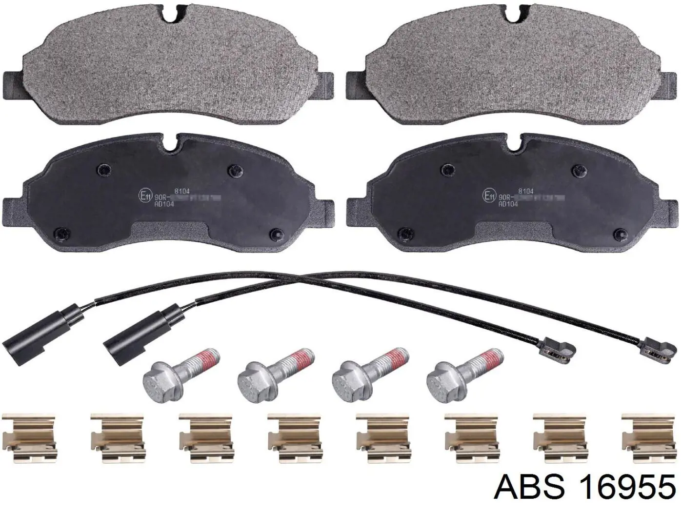 Do koszyka 16955 ABS Tarcza hamulcowa tylna