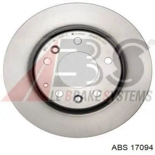 Tarcza hamulcowa tylna ABS 17094 cena, od 32,27 USD