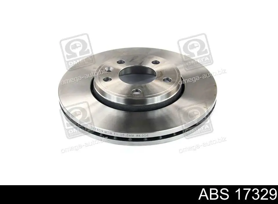 Tarcza hamulcowa przednia ABS 17329 cena, od 59,74 USD