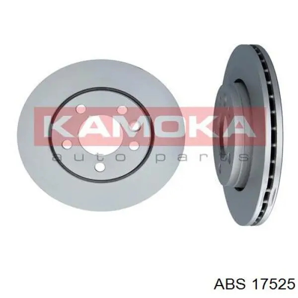 Do koszyka 17525 ABS Tarcza hamulcowa tylna