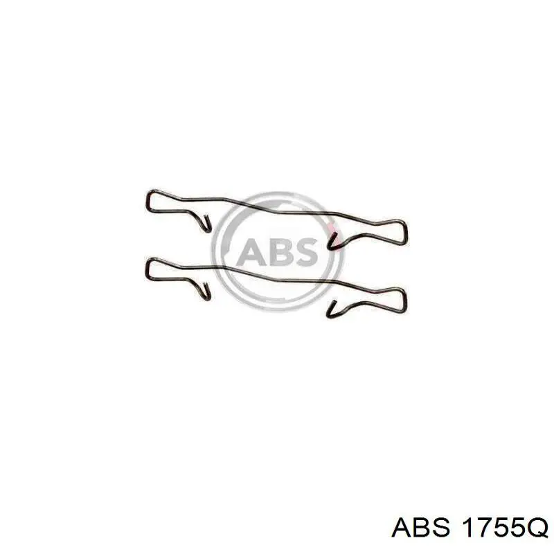 Zestaw sprężyn do mocowania tylnych klocków tarczowych ABS 1755Q cena, od 7,46 USD