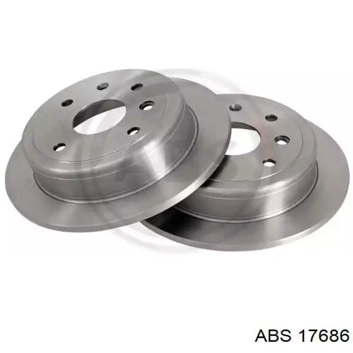 Tarcza hamulcowa tylna ABS 17686 cena, od 31,81 USD