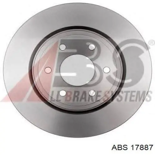 Tarcza hamulcowa przednia ABS 17887 cena, od 61,15 USD