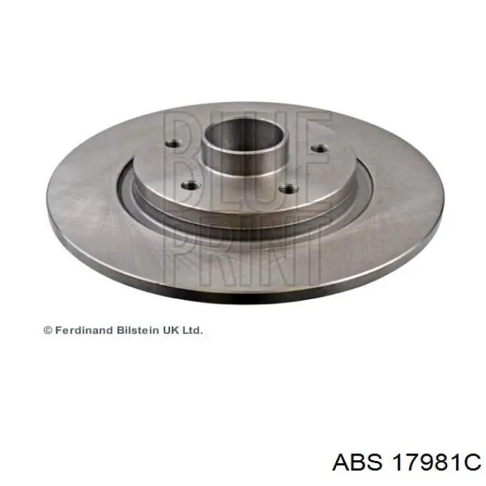 Tarcza hamulcowa tylna ABS 17981C cena, od 109,55 USD