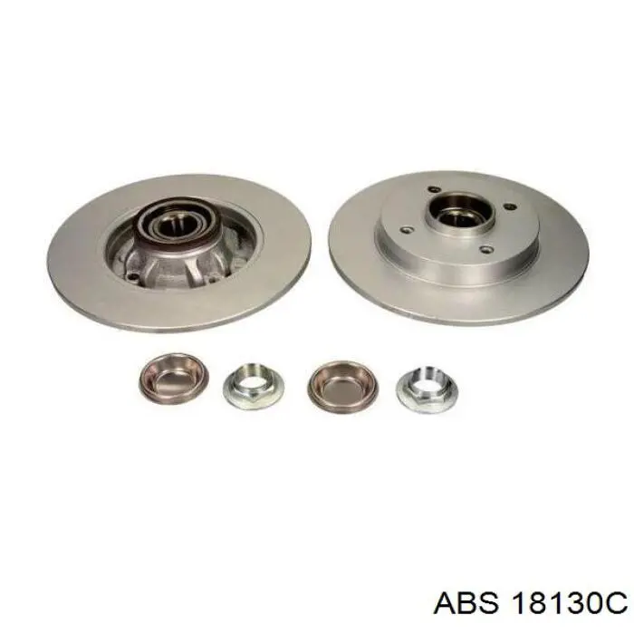 Do koszyka 18130C ABS Tarcza hamulcowa tylna