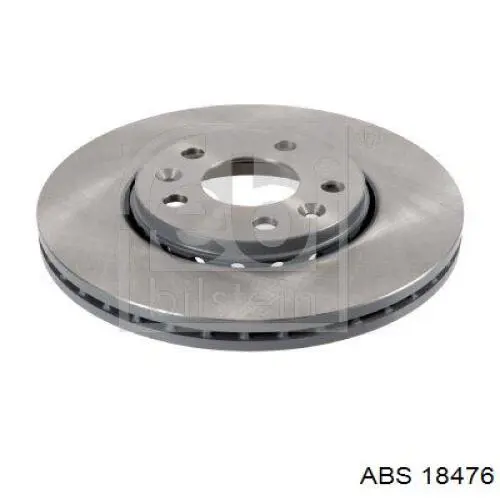 18476 ABS Tarcza hamulcowa przednia