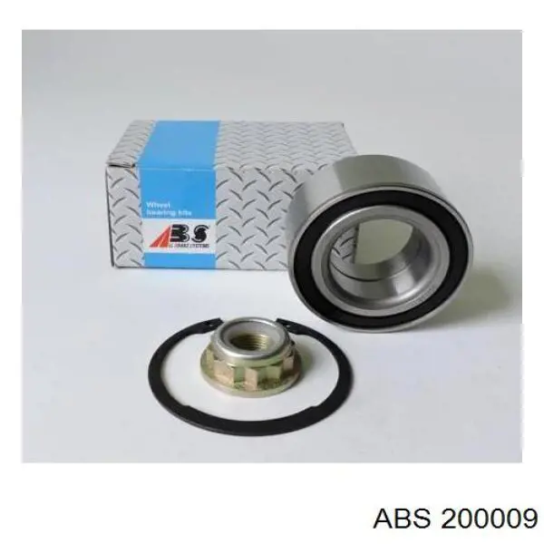 Do koszyka 200009 ABS Łożysko piasty przedniej