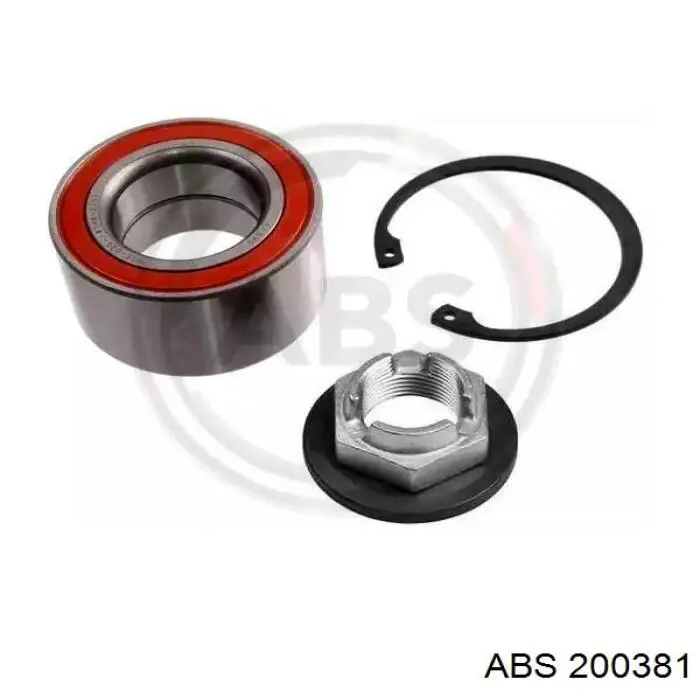 Łożysko piasty przedniej ABS 200381 cena, od 22,89 USD