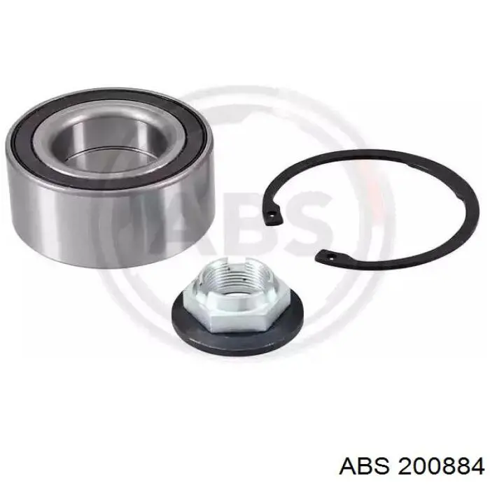 Łożysko piasty przedniej ABS 200884 cena, od 27,85 USD