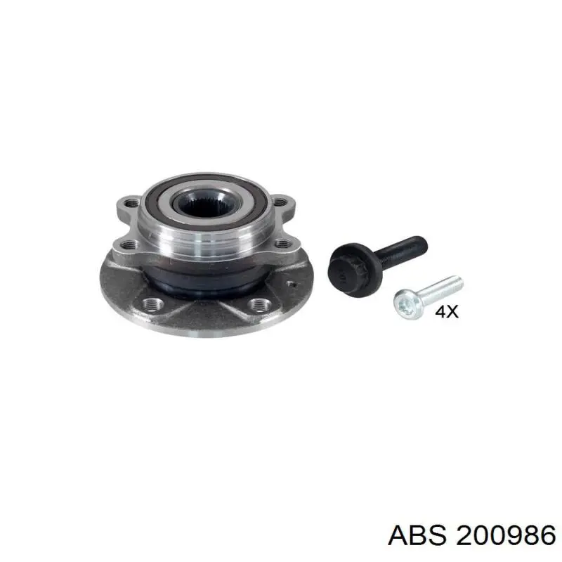 Piasta przednia ABS 200986 cena, od 85,83 USD