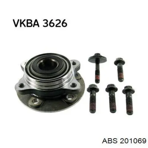 Piasta przednia ABS 201069 cena, od 117,23 USD