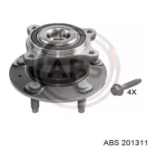 Do koszyka 201311 ABS Piasta tylna