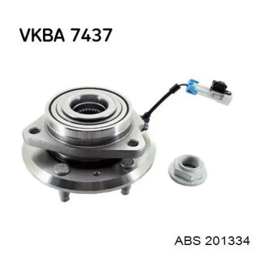 Do koszyka 201334 ABS Piasta przednia