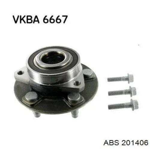 Piasta przednia ABS 201406 cena, od 107,77 USD
