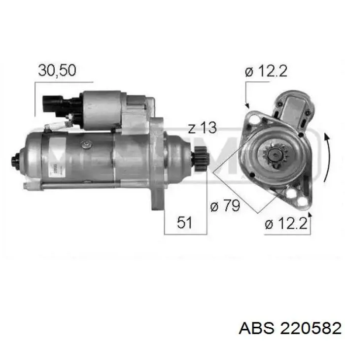 Końcówka drążka kierowniczego zewnętrzna ABS 220582 cena, od 17,24 USD