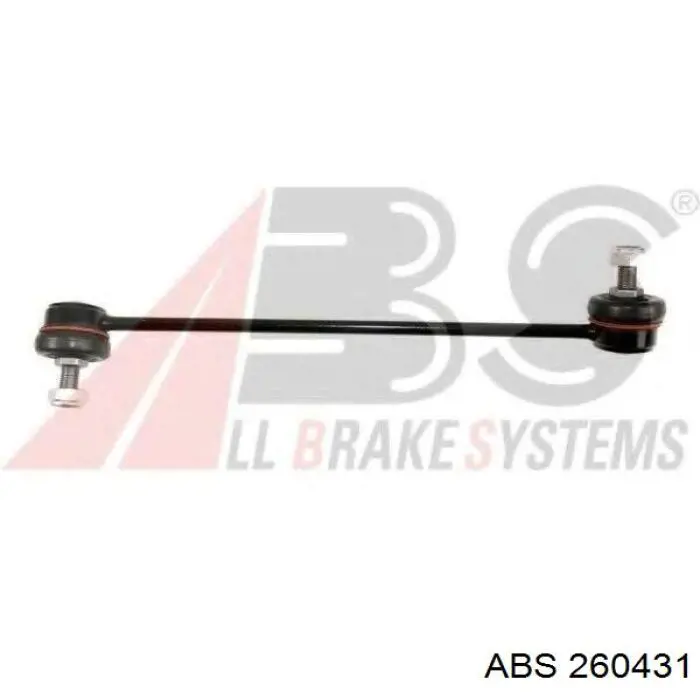 Do koszyka 260431 ABS Łącznik stabilizatora przedniego prawy