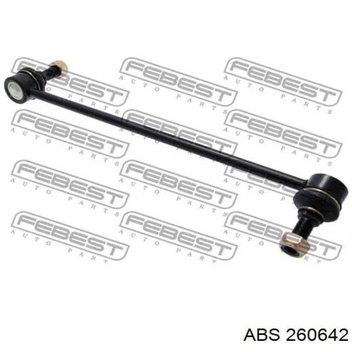 Do koszyka 260642 ABS Łącznik stabilizatora przedniego lewy