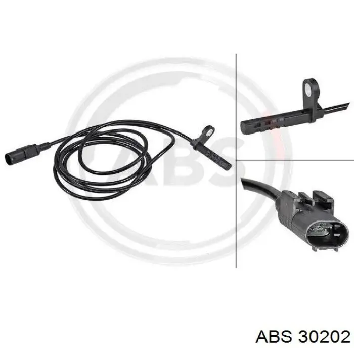 Do koszyka 9065404317 Mercedes Czujnik ABS tylny lewy