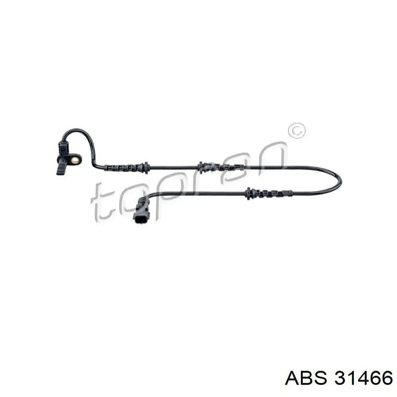 Czujnik ABS przedni ABS 31466 cena, od 23,23 USD